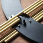 Wallity APT755LSAA Accesorio de Pared de Metal Decorativo Dorado y Negro